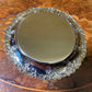 Vintage Grapes Vines Border Embossed Coasters 