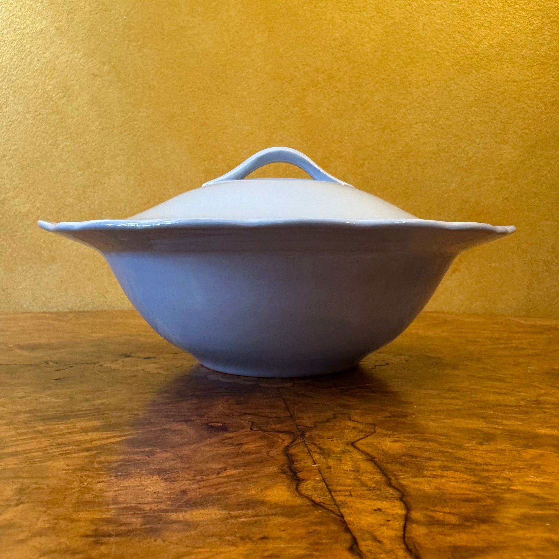 Vintage Grindley Lupin Petal Serving Bowl With Lid