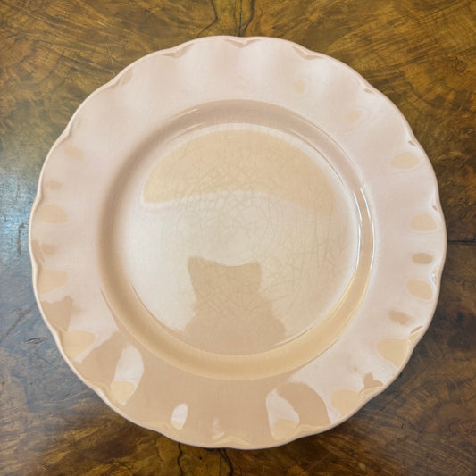 Vintage Grindley Peach Petal Entree Plate 