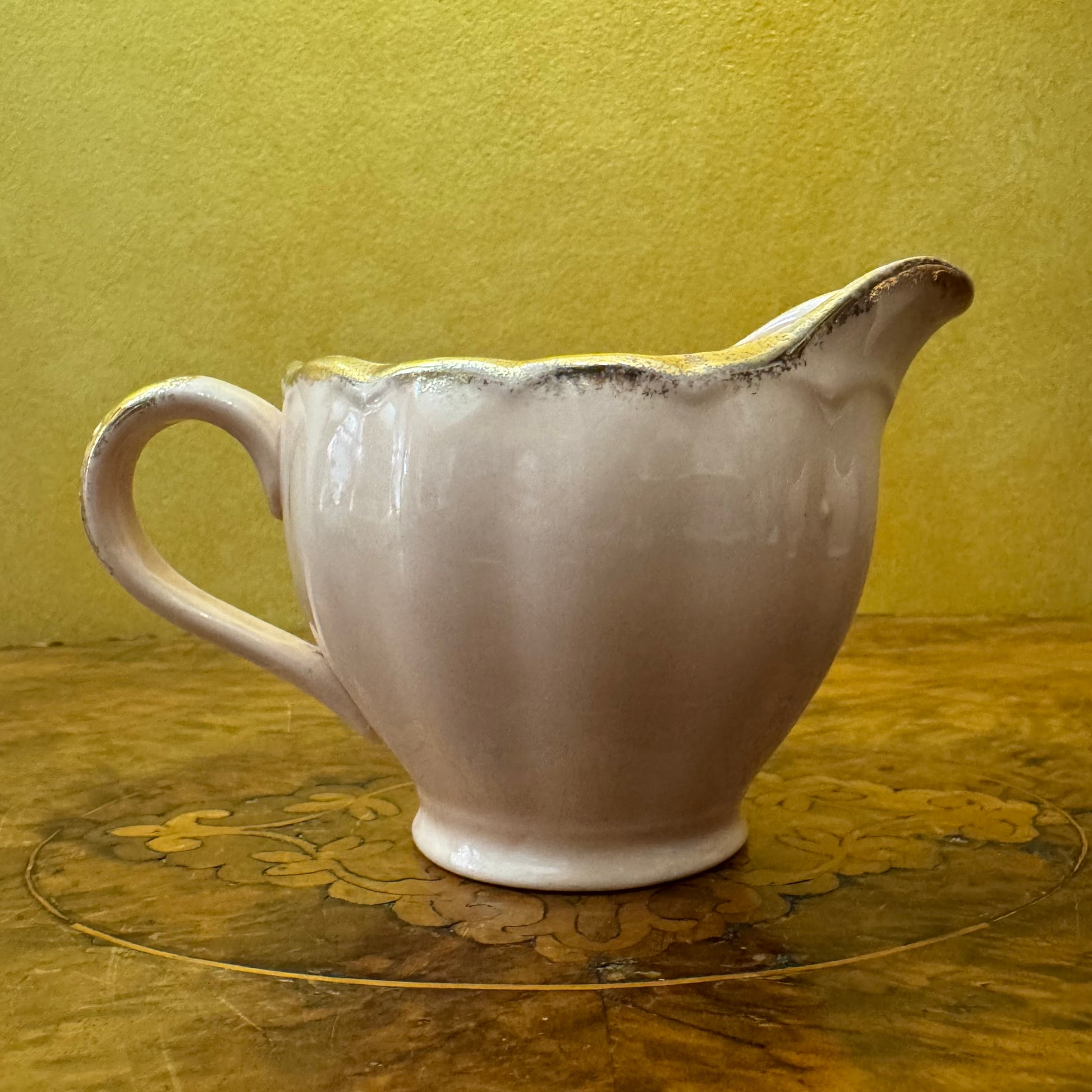 Vintage Grindley Peach Petal Gold Jug 