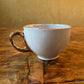 Vintage Grindley Pearl Light Aqua/Cream Demitasse Coffee Cup & Saucer