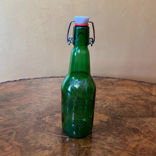 Vintage Grolsch Green Beer Bottle