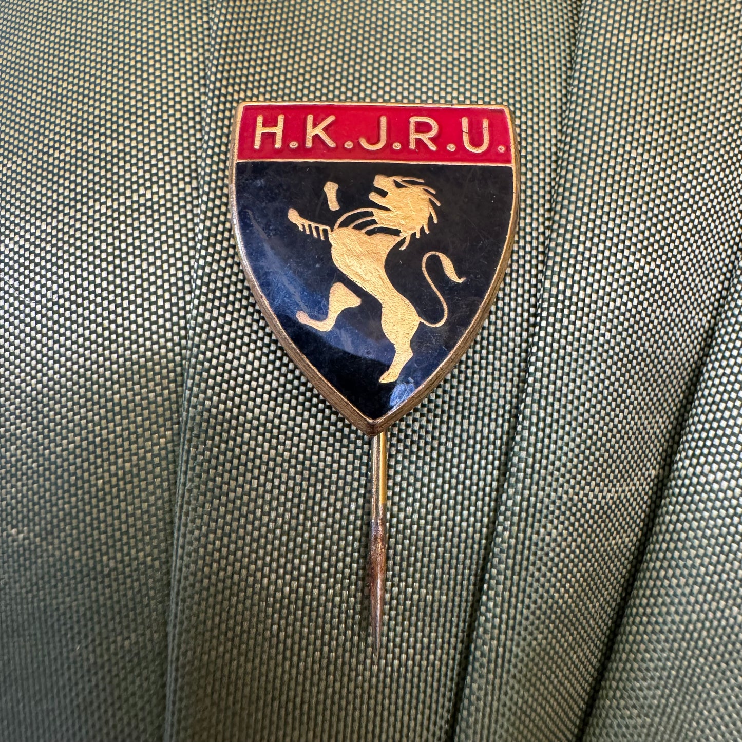 Vintage HK JRU Pin