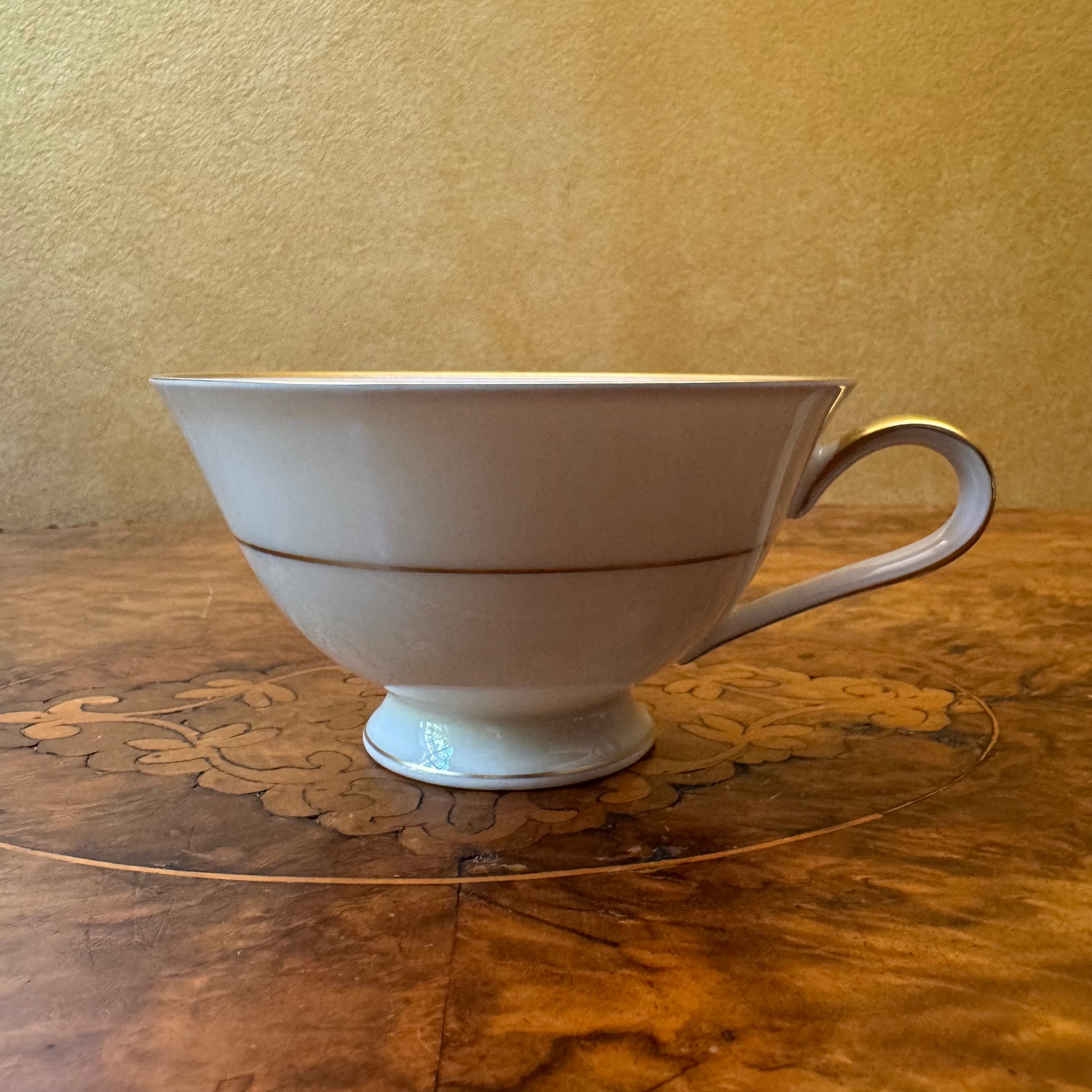 Vintage H&C Heinrich Bavaria Germany Forty-Niner Tea Cup Trio 