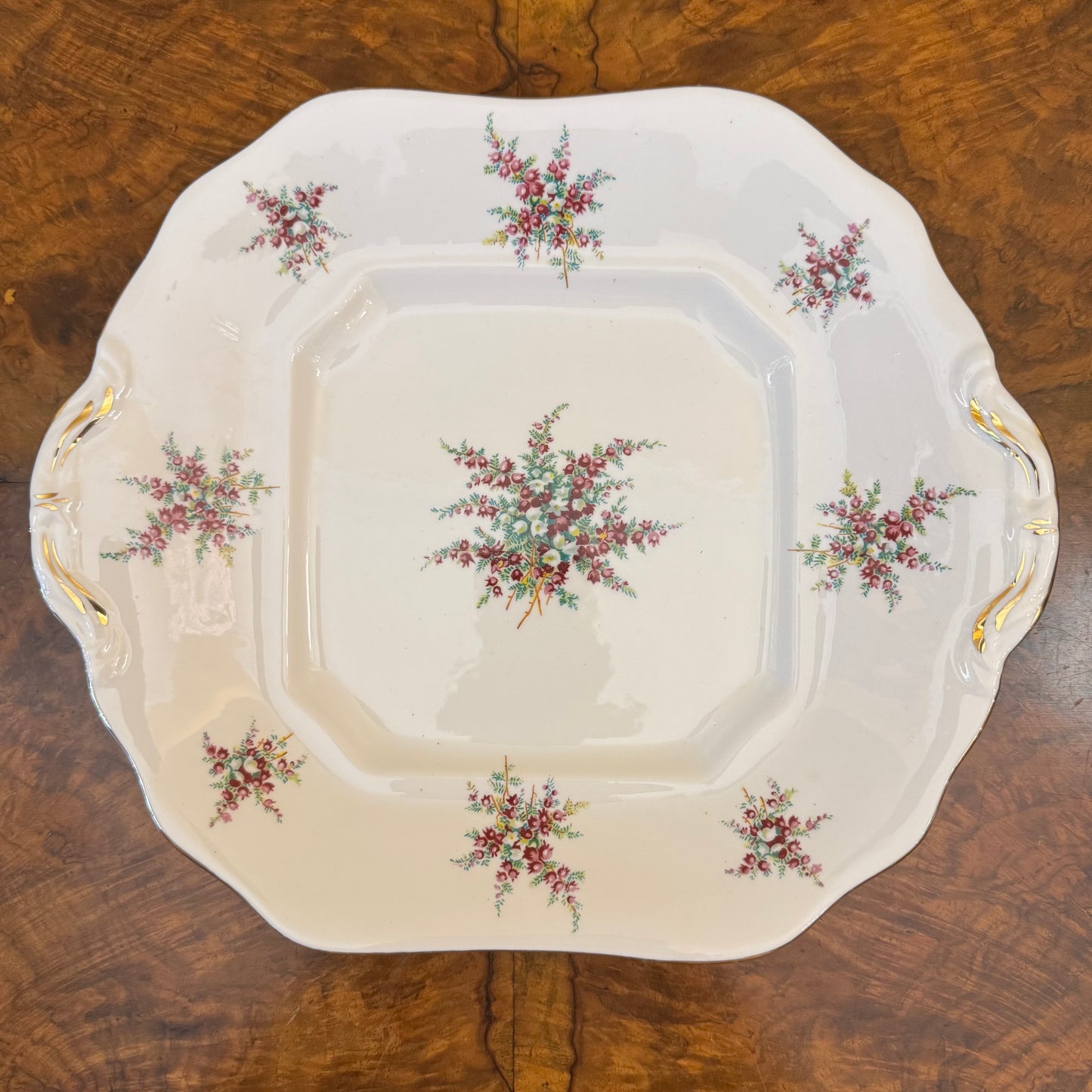Vintage Hammersley Cake Plate 