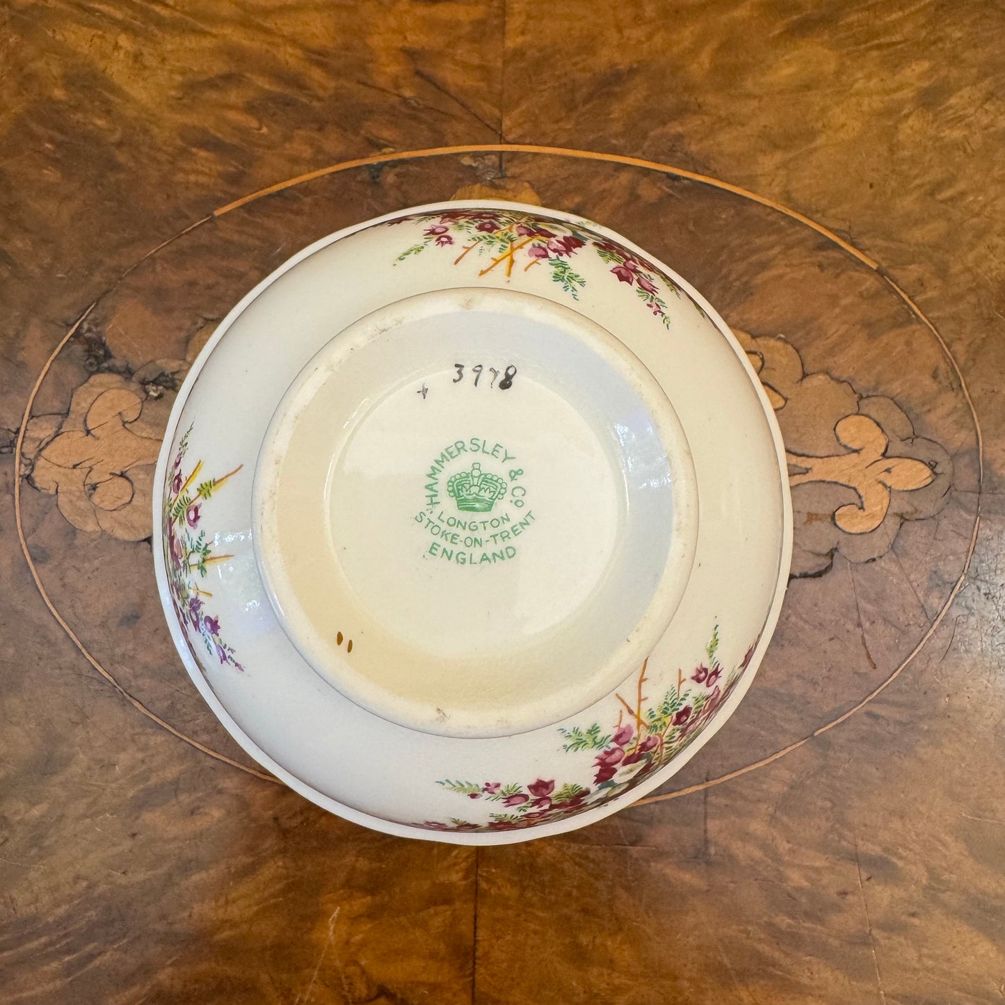 Vintage Hammersley Sugar Bowl 