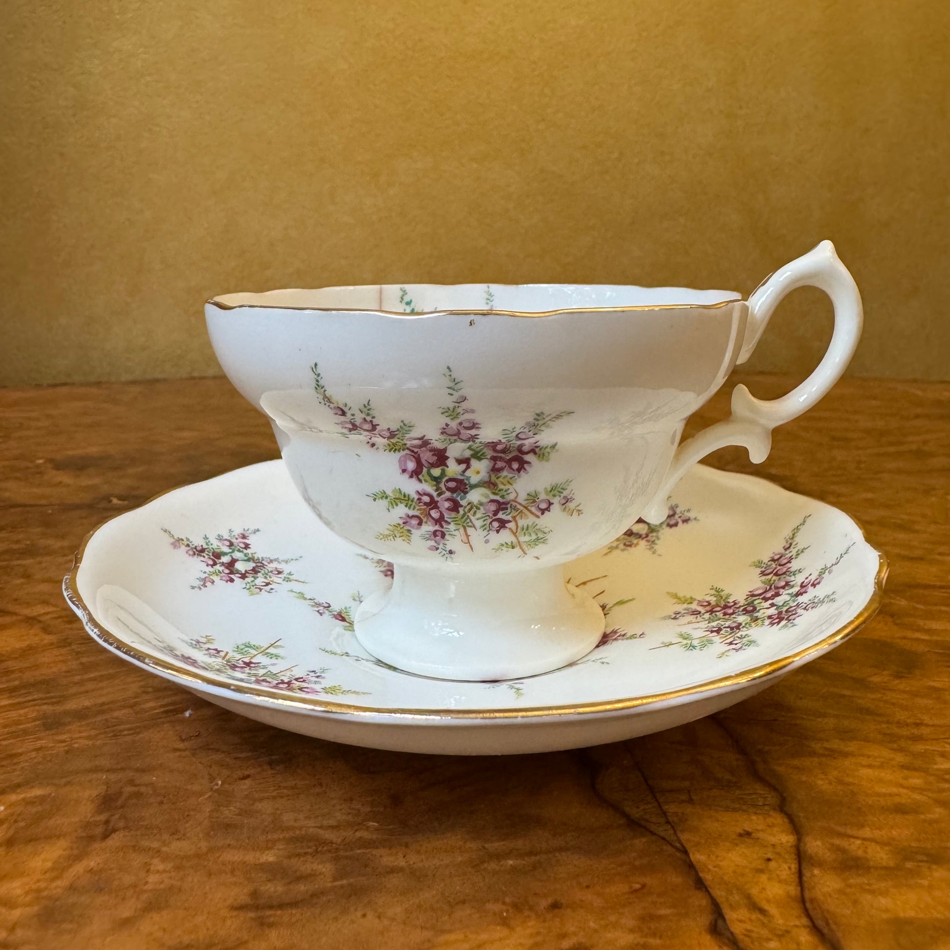 Vintage Hammersley Teacup & Saucer 