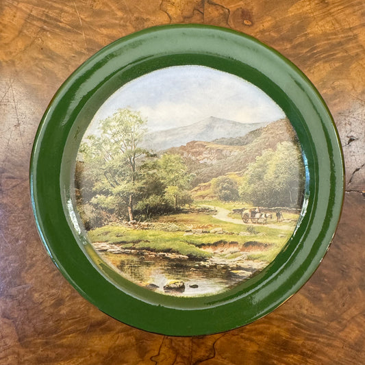 Vintage Hand-Made Scenic Print Plate