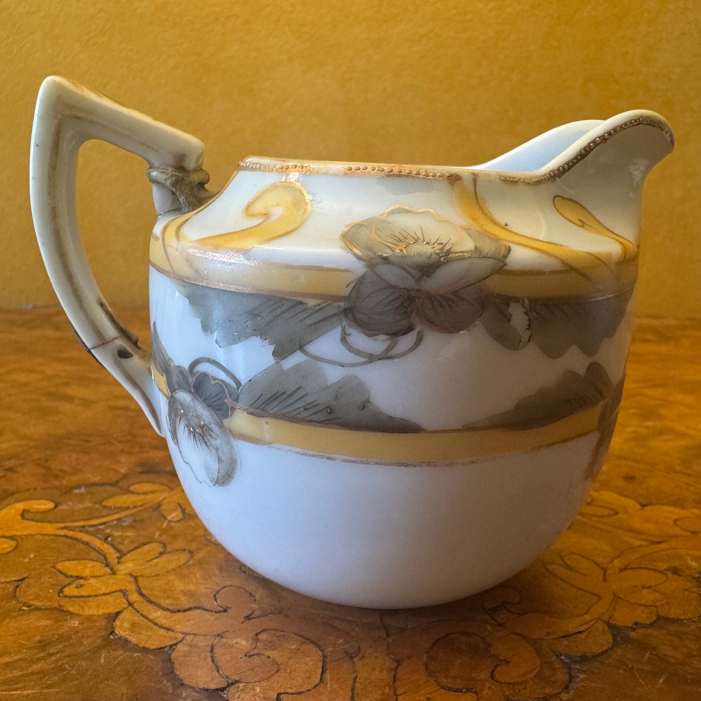 Vintage Hand Painted Nippon Milk Jug