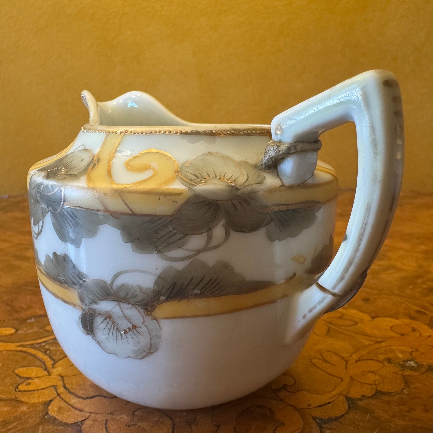 Vintage Hand Painted Nippon Milk Jug Creamer 