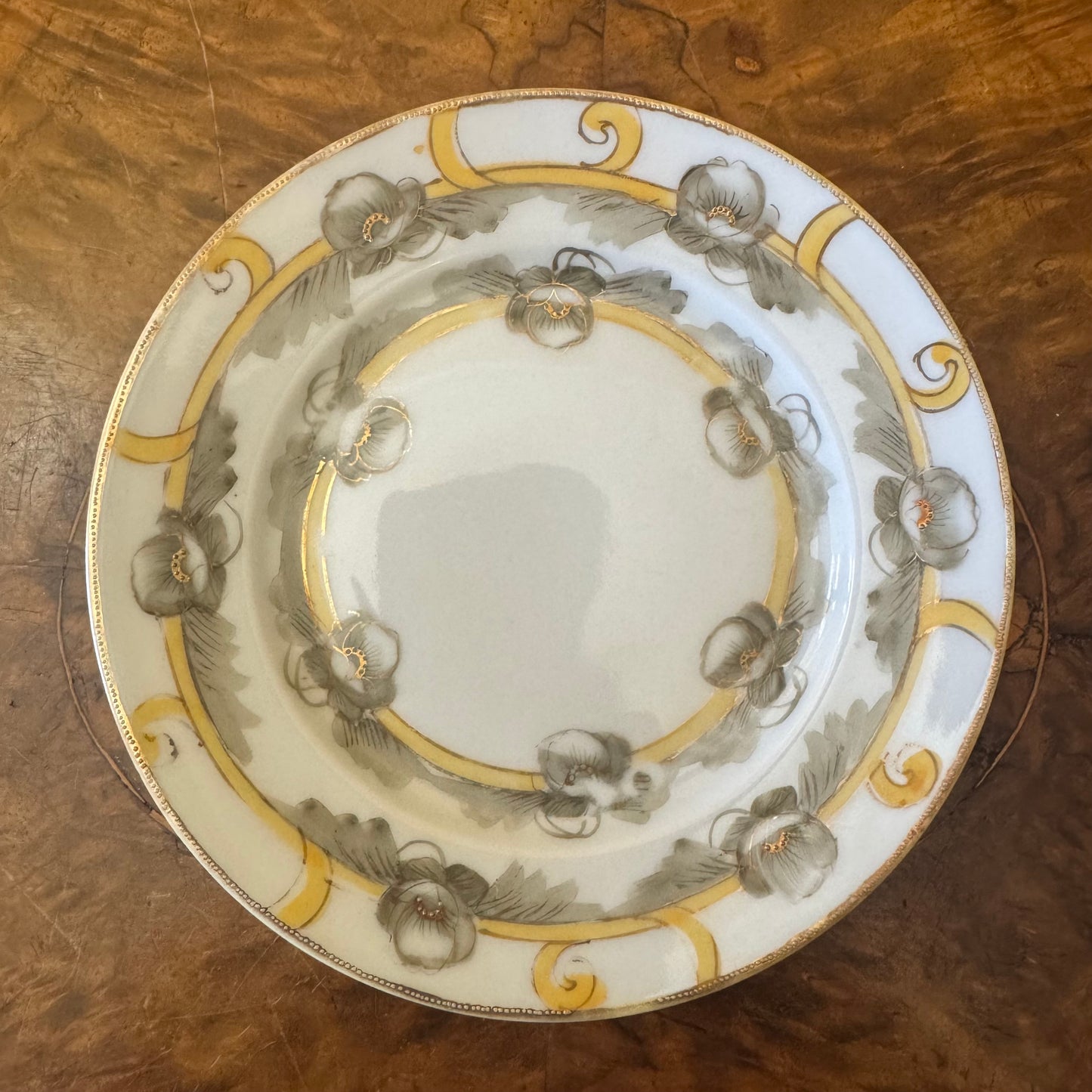 Vintage Hand Painted Nippon Side Plate 