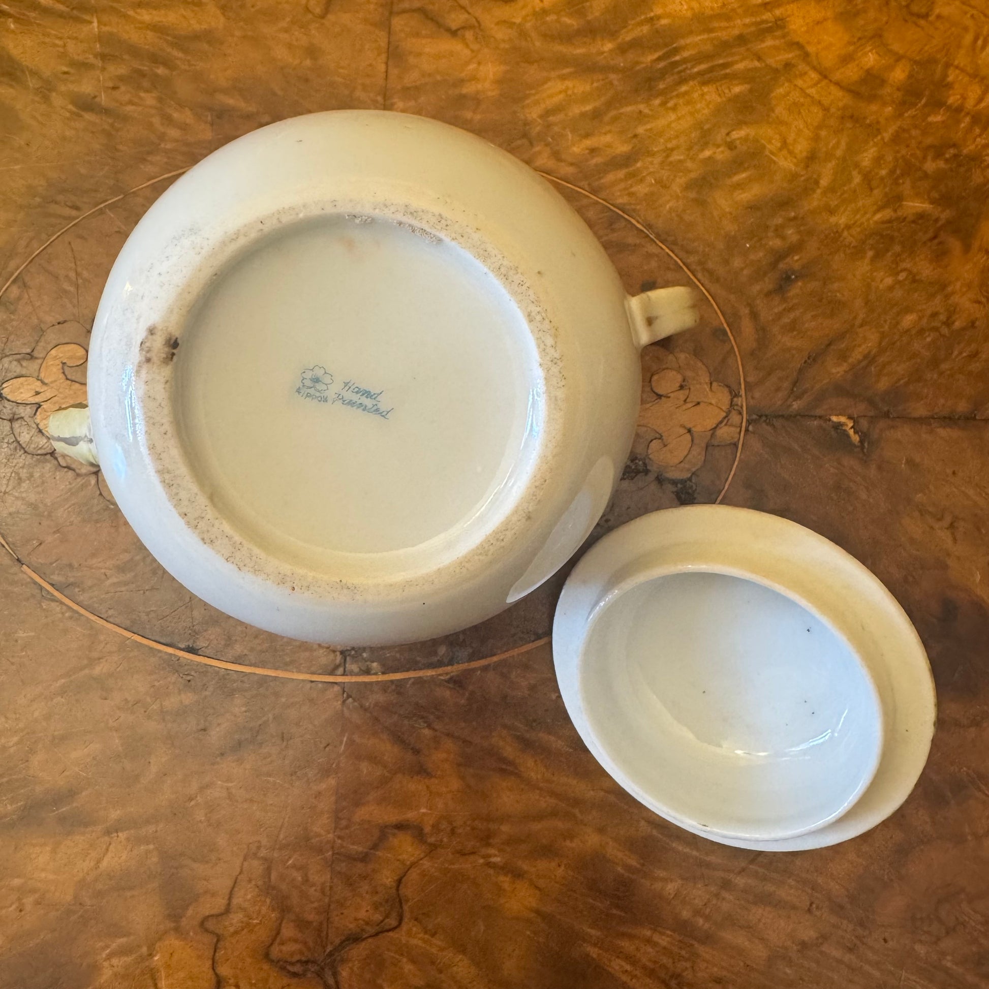 Vintage Hand Painted Nippon Sugar 