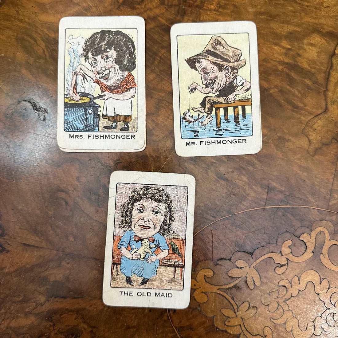 Vintage Happy Families 53 Cards Deck
