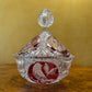 Vintage Hofbauer German Crystal Bird 