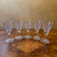 Vintage Inwald Crystal Port Glasses Set 