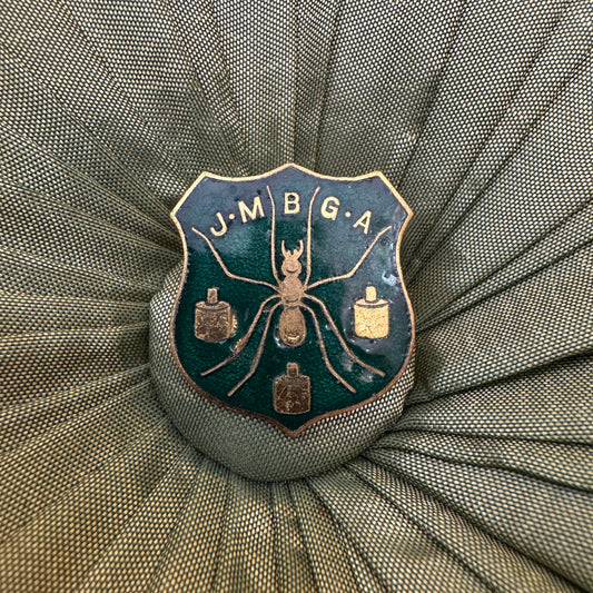 Vintage J.M.B.G.A Spider Badge Pin 