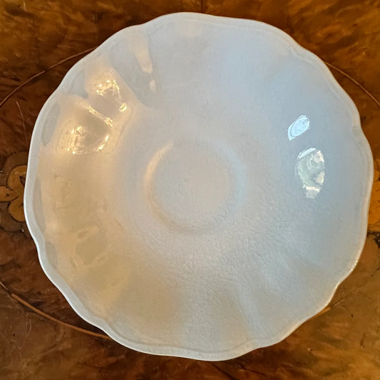 Vintage J & G Meakin Celeste Light Blue Demitasse Coffee Saucer