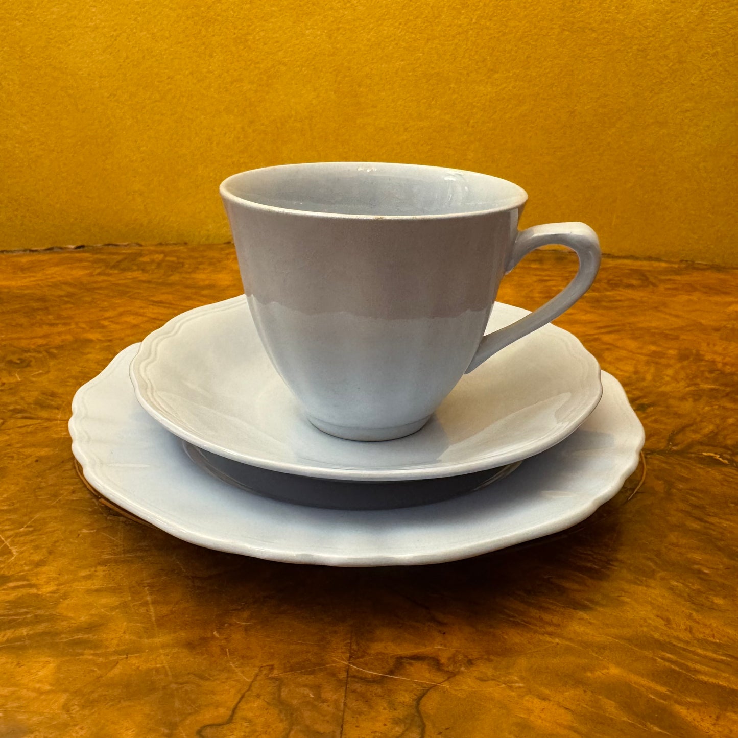 Vintage J & G Meakin Celeste Tea Cup Trio