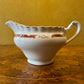 Vintage J & G Meakin Floral Border Print Milk Jug 