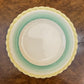 Vintage J & G Meakin Sol Lemon & Lime Scalloped Side Plate 