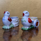 Vintage Japanese Birds Egg Cup Holders