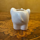 Vintage Japanese Bone China Elephant Ornament