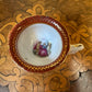 Vintage Japanese Courting Print Miniature Tea Cup