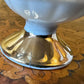 Vintage Japanese Pink Floral Lusterware Tea Cup & Saucer