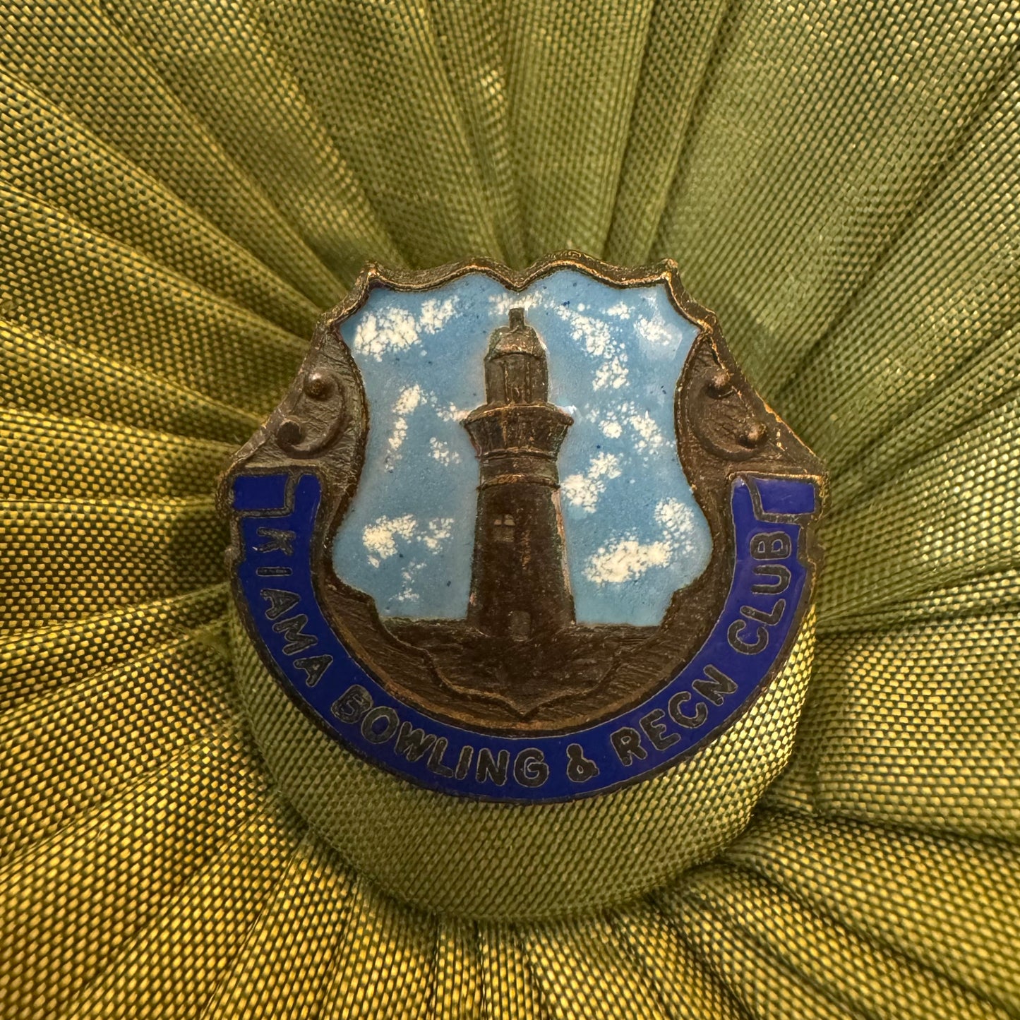 Vintage Kiama Bowling & Recreation Club Badge Pin