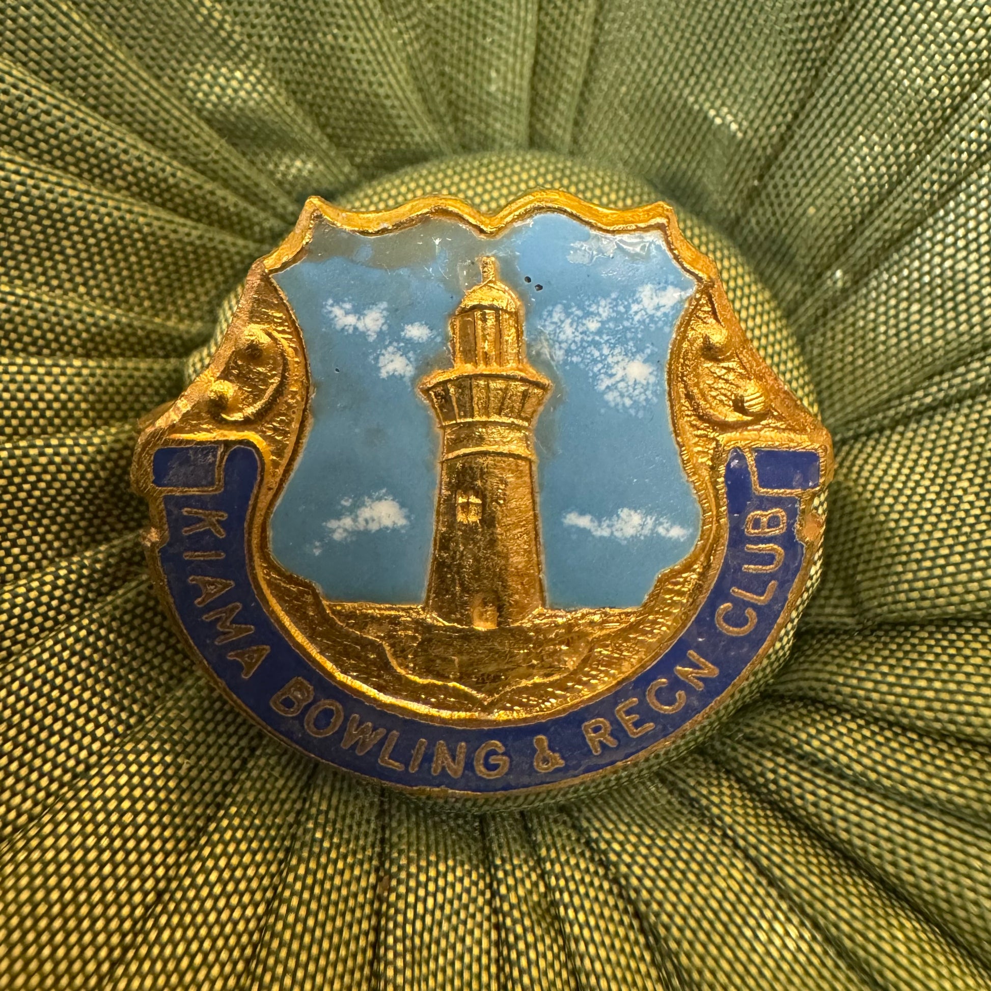 Vintage Kiama Bowling & Recreation Club Lighthouse Badge Pin