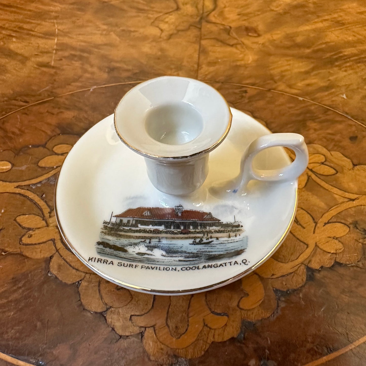 Vintage Kirra Surf Pavilion Cool Angatta Q Candle Holder  