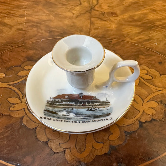 Vintage Kirra Surf Pavilion Cool Angatta Q Candle Holder  