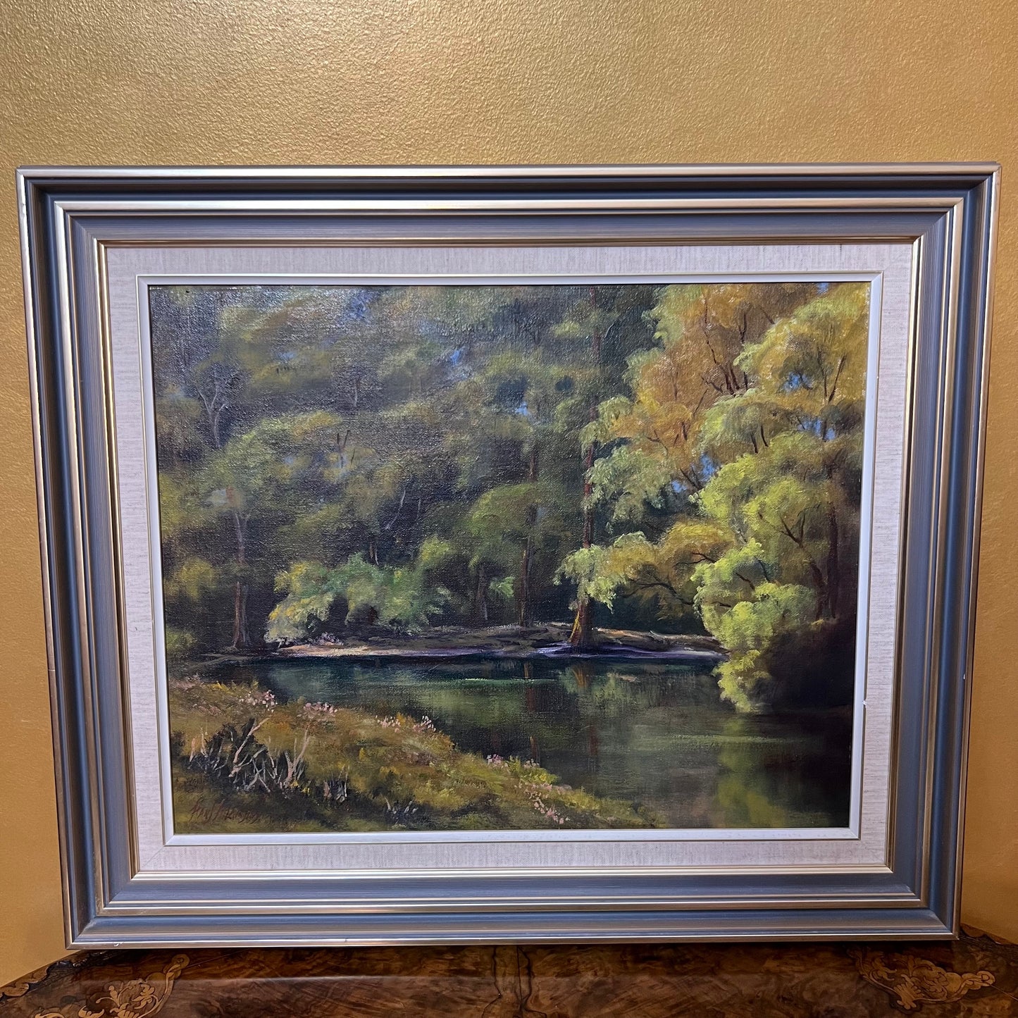 Vintage Lanscape Painting