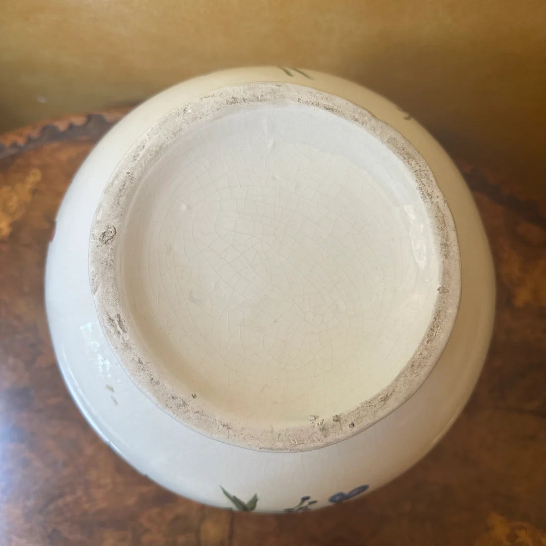 Vintage Large Ceramic Flower Vase Pot