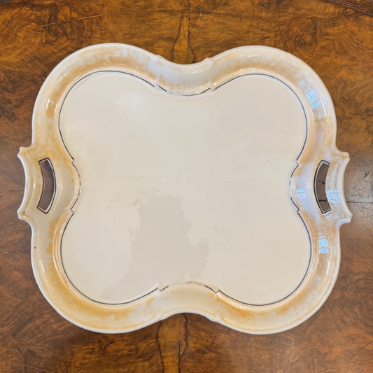Vintage Large Porcelain Tray 