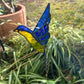 Vintage Lead Light Fairy Swallow Bird Hanging Ornament