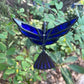 Vintage Lead Light Fairy Swallow Bird Hanging Ornament