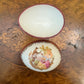 Vintage Limoges France Fragonard Courting Print Egg Shaped Box 
