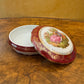 Vintage Limoges France Fragonard Courting Print Round Box 
