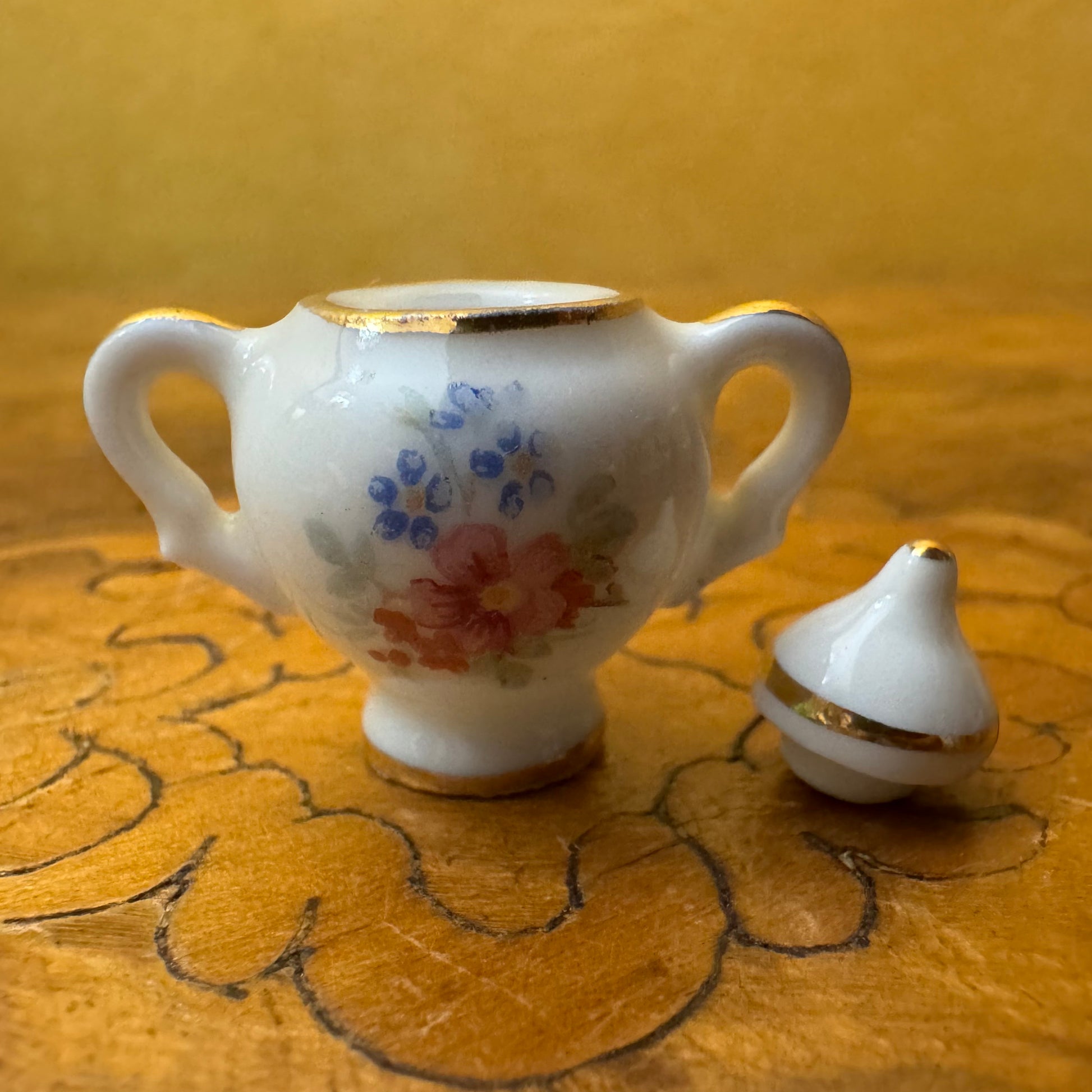 Vintage Limoges Miniature Bowl 