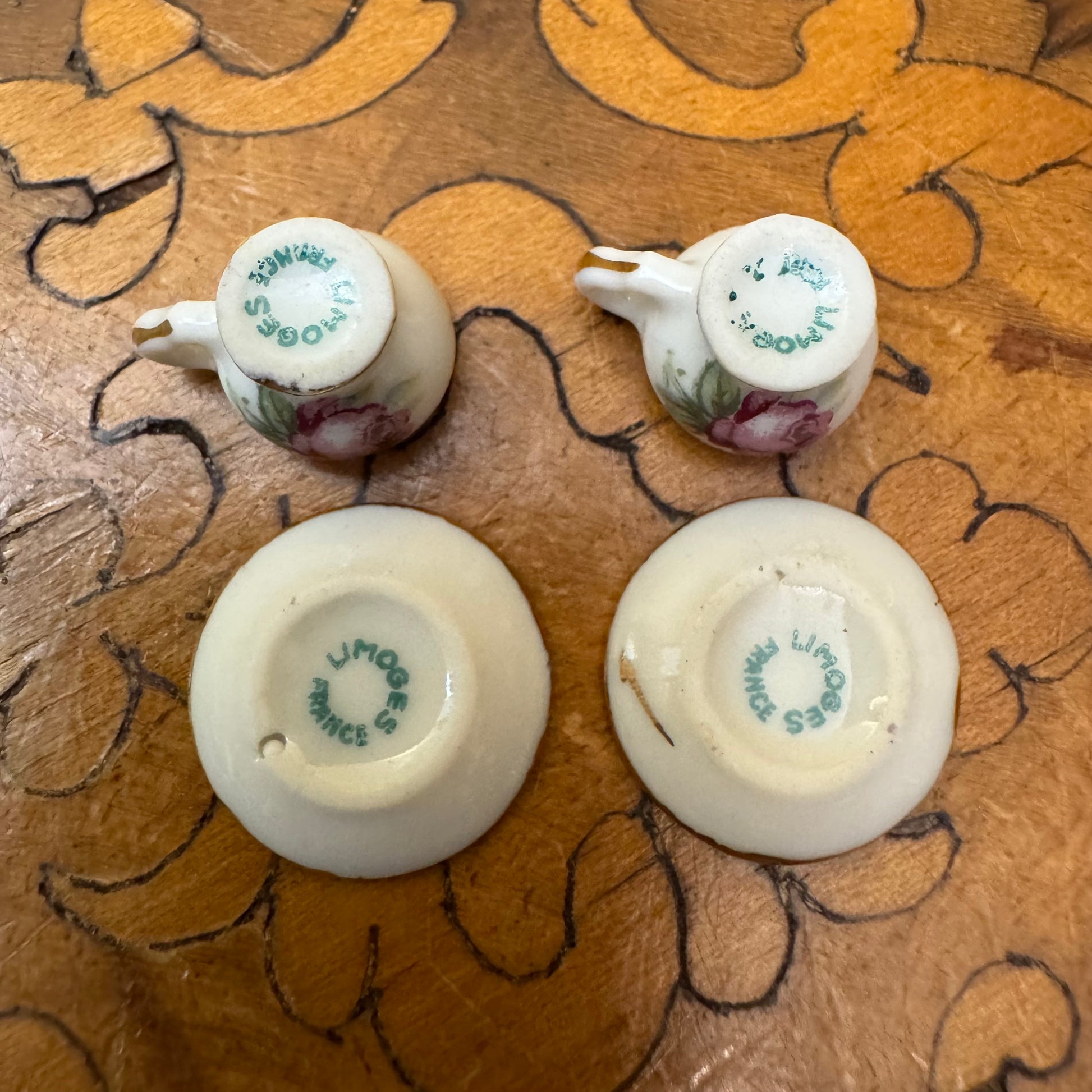 Vintage Limoges Miniature Saucer 