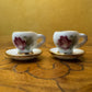Vintage Limoges Miniature Teacup & Saucer 