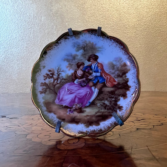 Vintage Limoges Porcelaine D'Art Monarch Small Plate