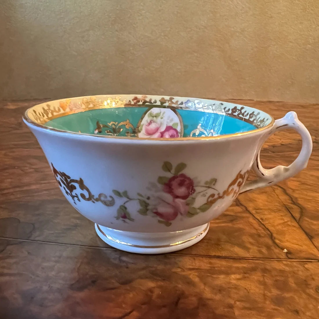 Vintage Melba China Tea Cup Set Of Four
