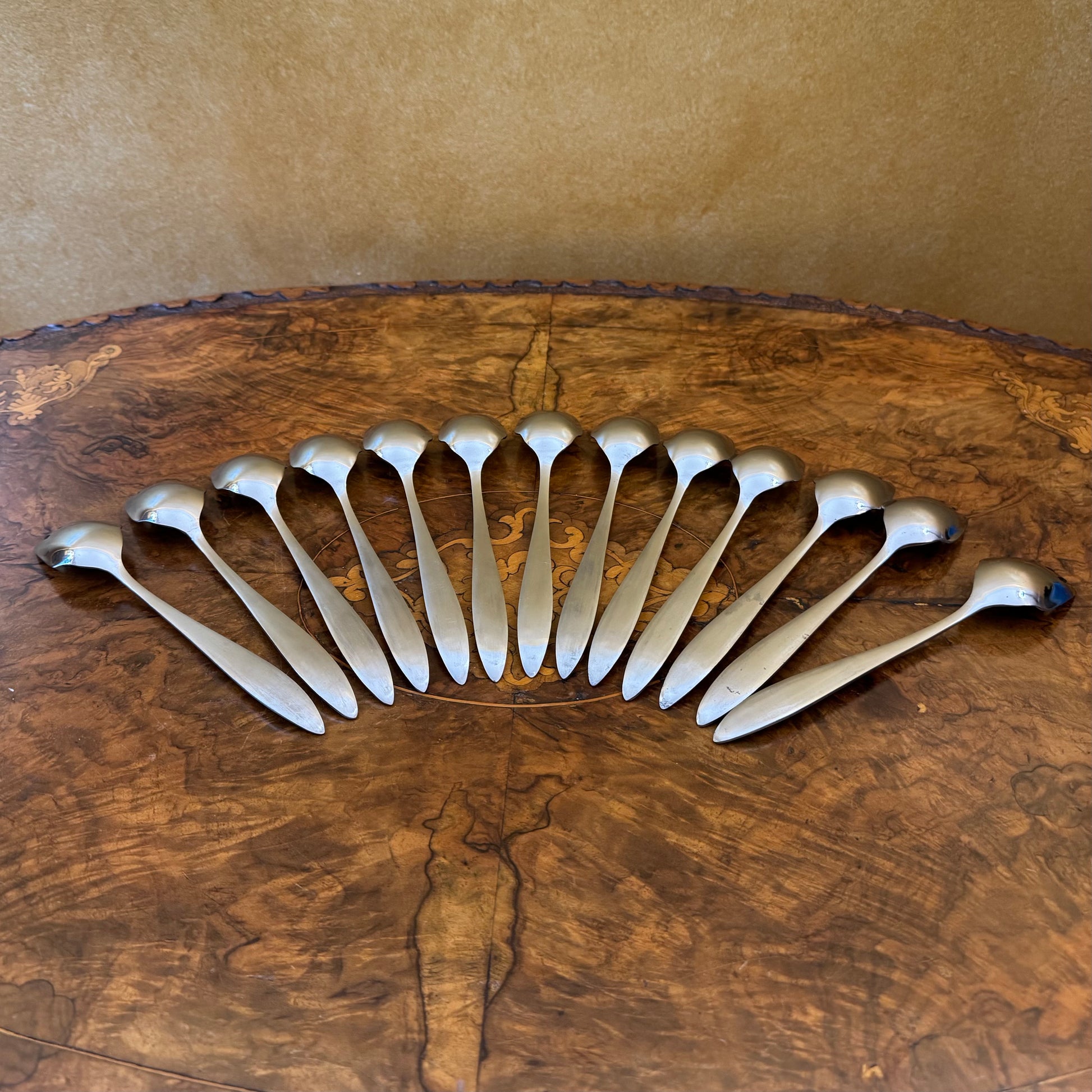 Vintage Metal Dessert Forks Set