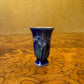 Vintage Miniature Floral Print Vase