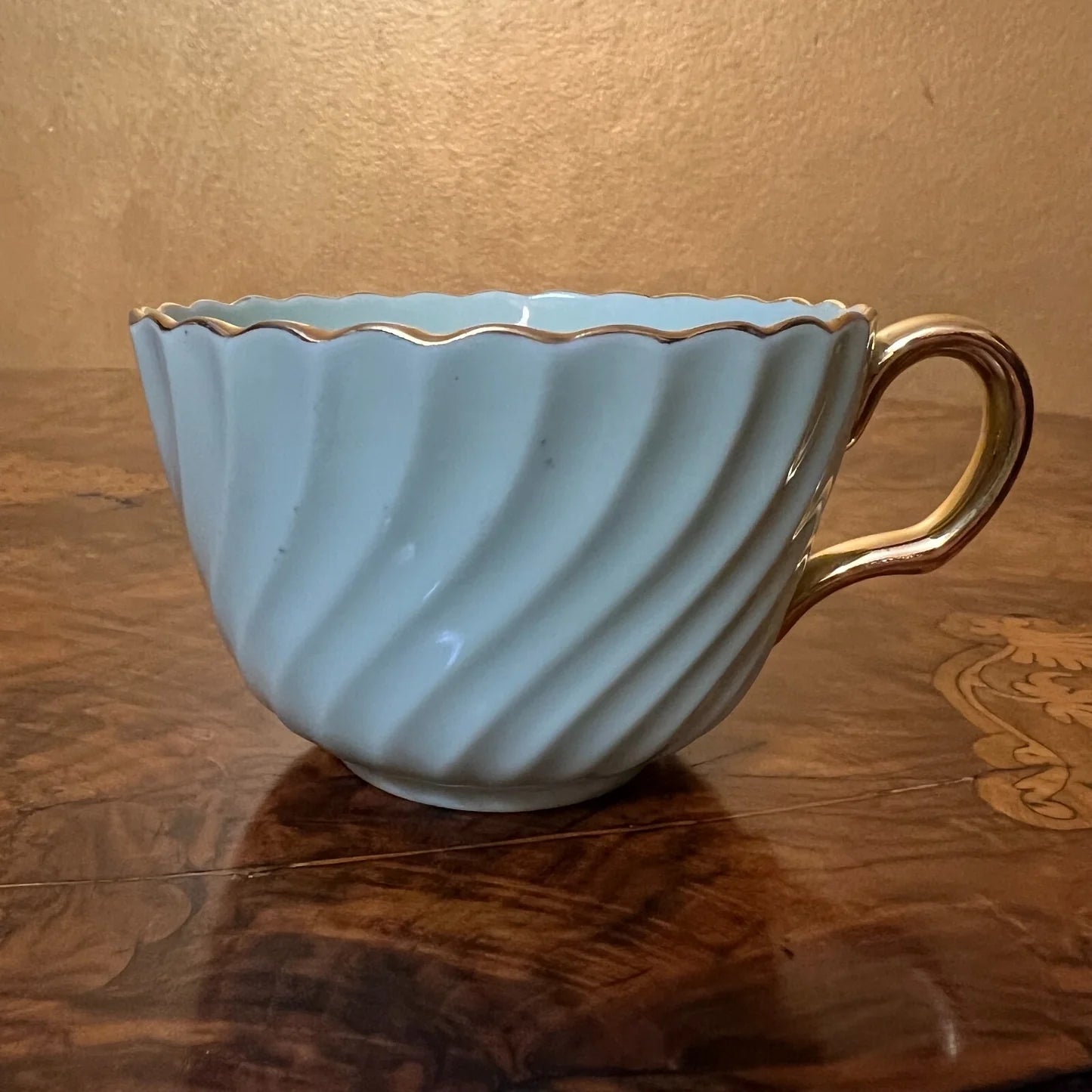 Vintage Minton Shell Green Tea Cup