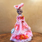 Vintage Miss Pieta Pink Dress Korean Doll