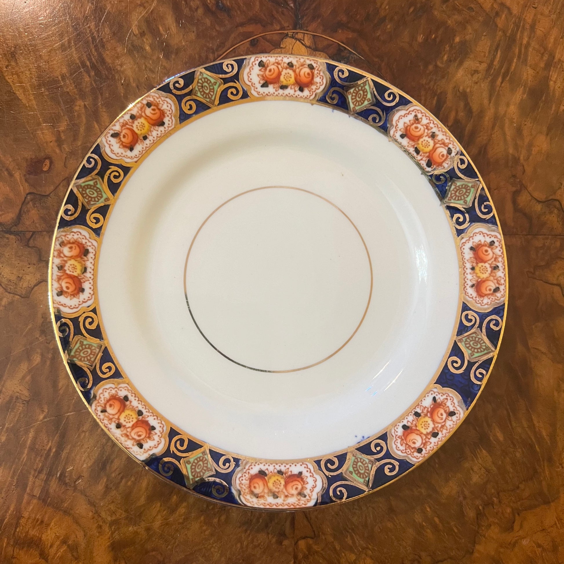 Vintage Mona Floral Print Side Plate