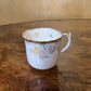 Vintage Moore Floral Demitasse Coffee Cup & Saucer Pair